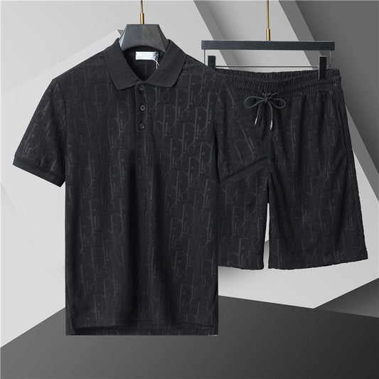 260415 New high-quality custom-made fabric casual shorts set