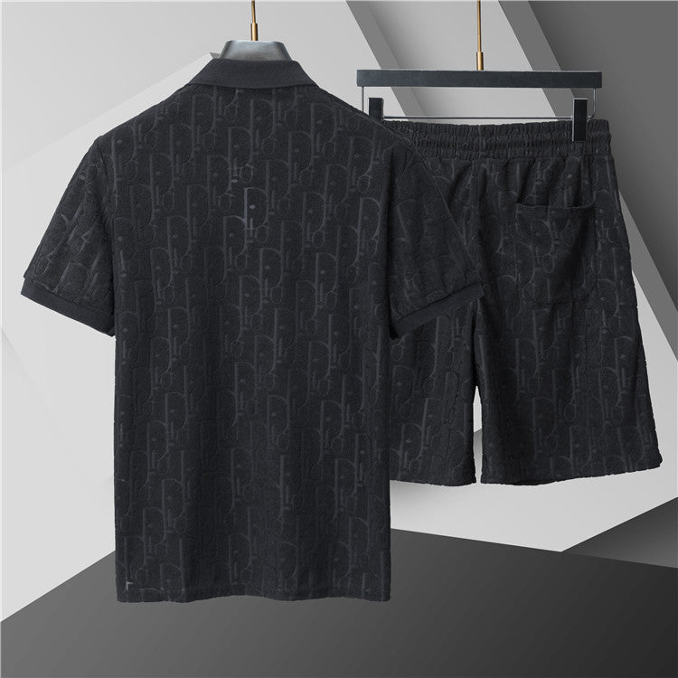 260415 New high-quality custom-made fabric casual shorts set