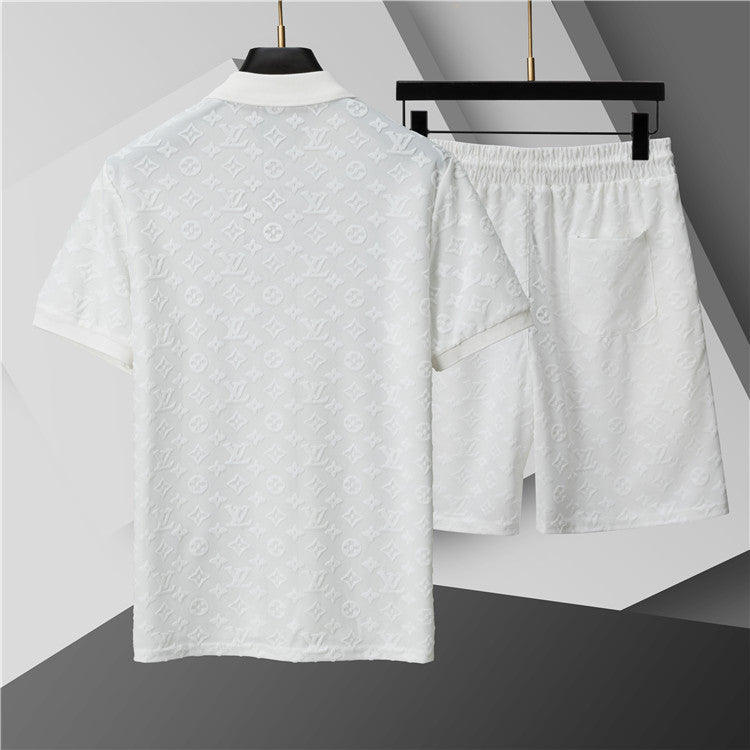 260415 New high-quality custom-made fabric casual shorts set