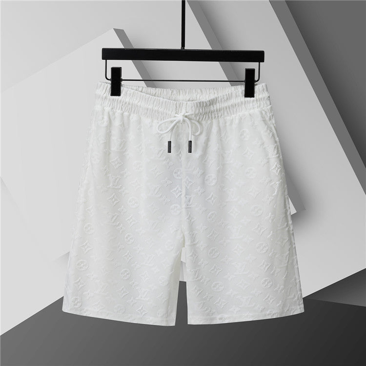260415 New high-quality custom-made fabric casual shorts set