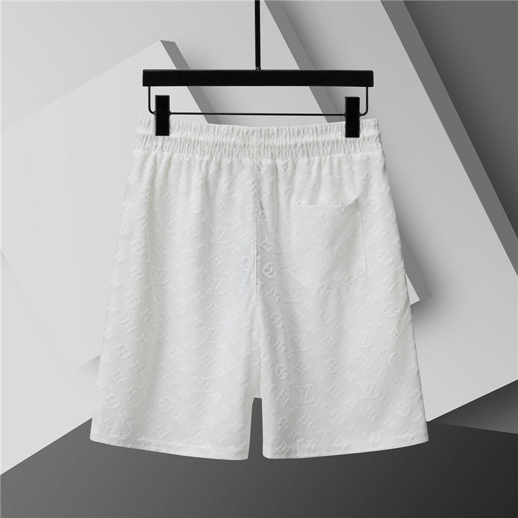 260415 New high-quality custom-made fabric casual shorts set