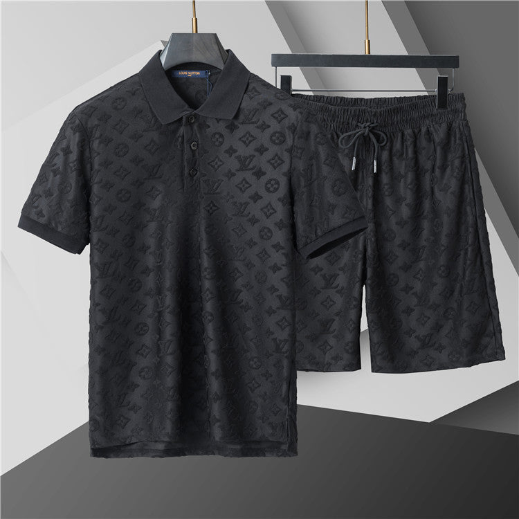 260415 New high-quality custom-made fabric casual shorts set