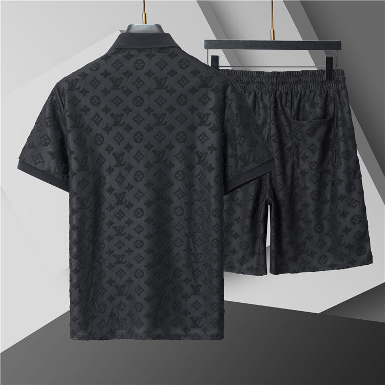 260415 New high-quality custom-made fabric casual shorts set