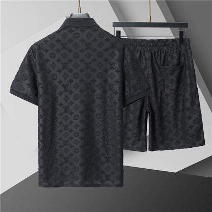 260415 New high-quality custom-made fabric casual shorts set