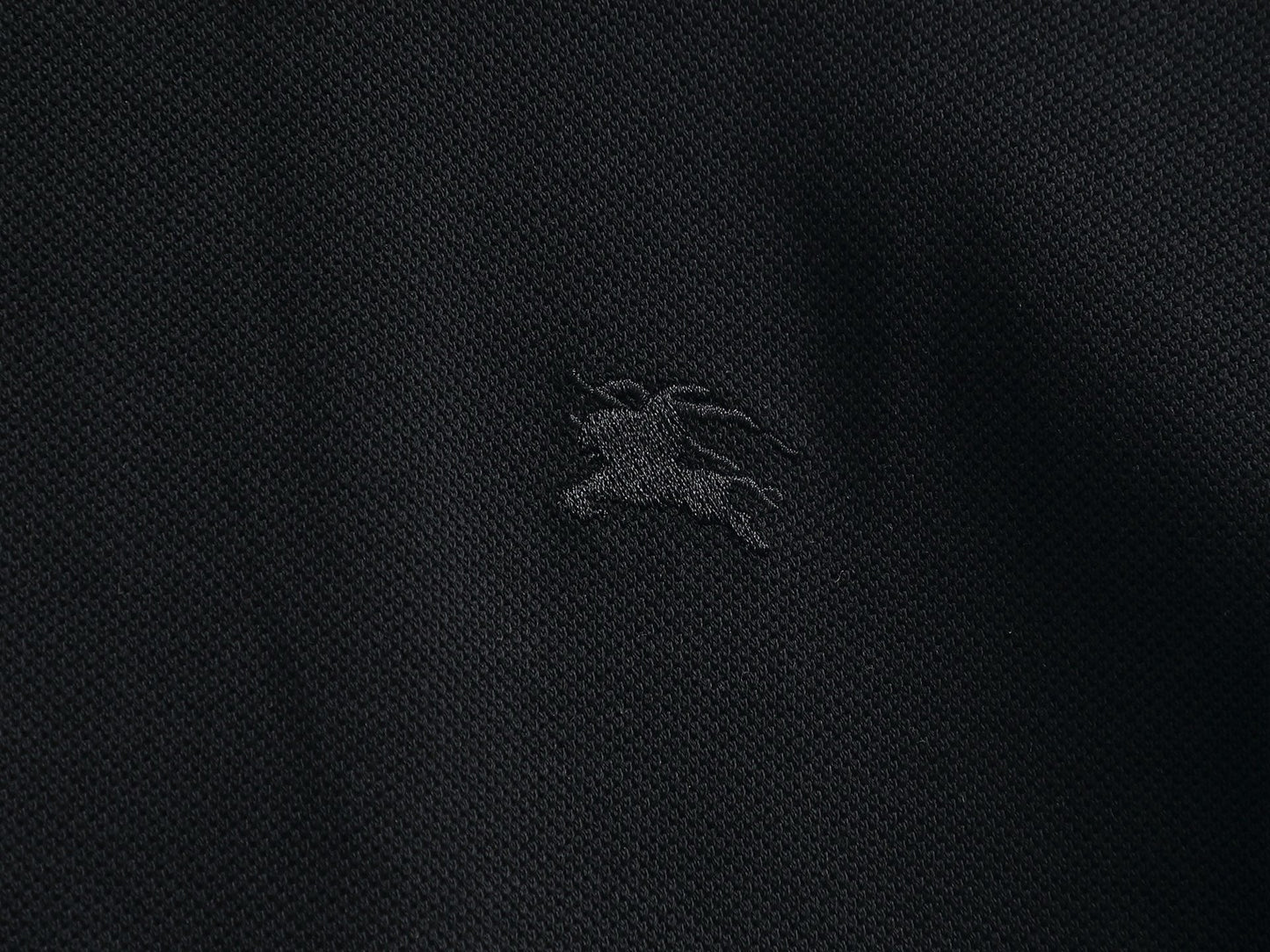 260415 New high-quality checked patchwork knit collar polo shirt