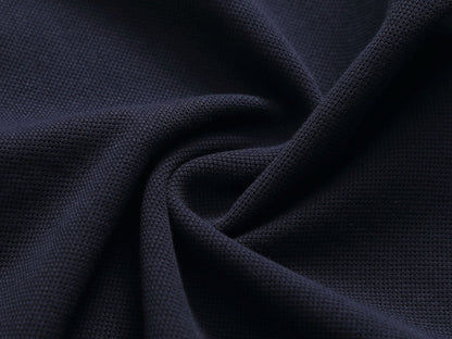 260415 New high-quality checked patchwork knit collar polo shirt