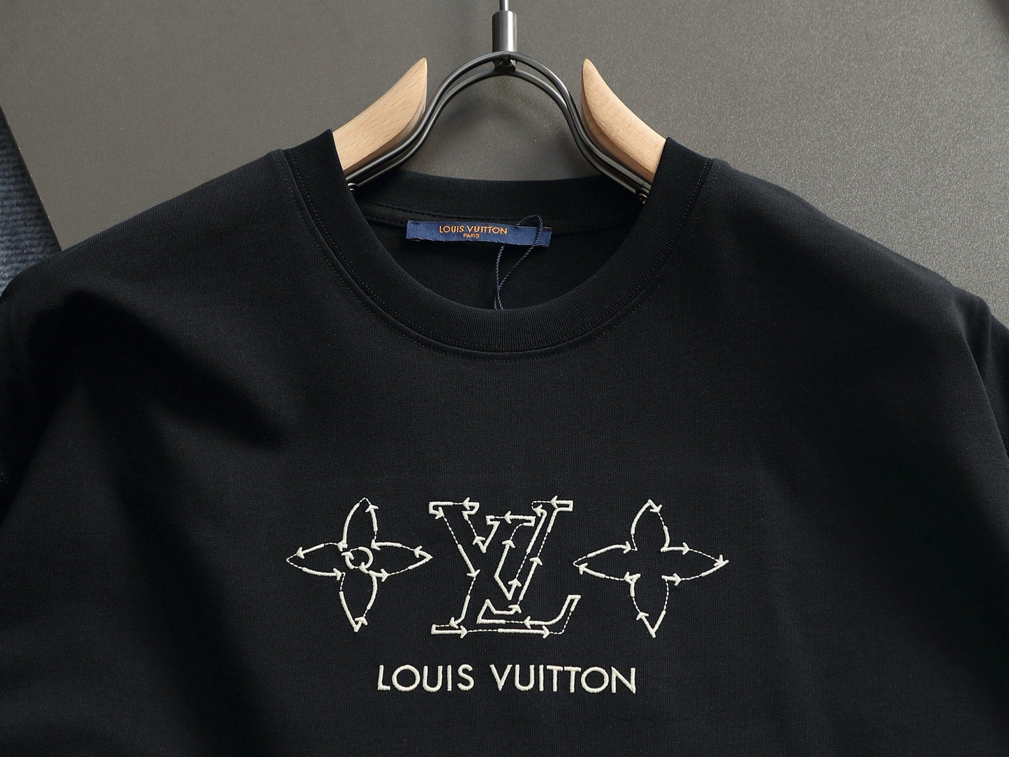 260415 New high-quality simple embroidery design T-shirt