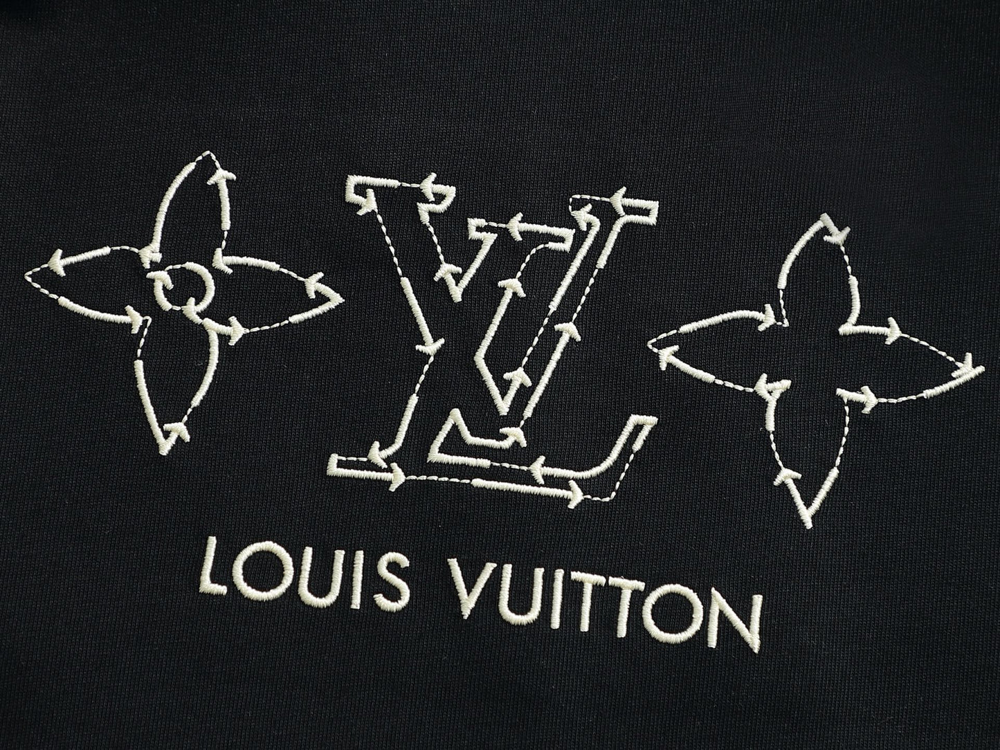 260415 New high-quality simple embroidery design T-shirt