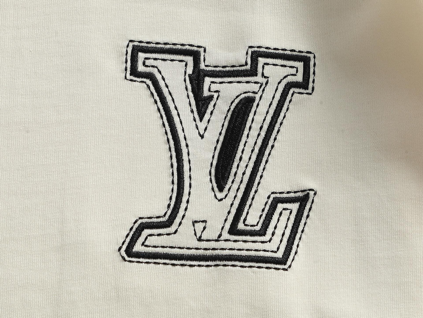 260415 New high-quality simple embroidery design T-shirt