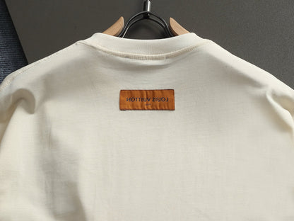260415 New high-quality simple embroidery design T-shirt