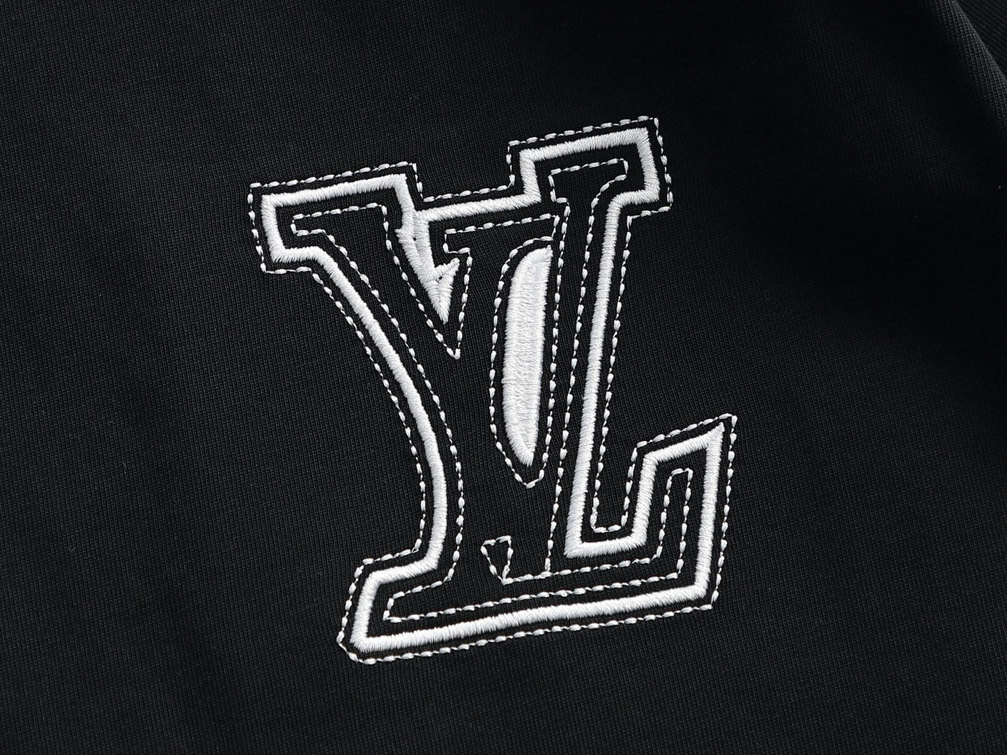 260415 New high-quality simple embroidery design T-shirt