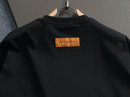 260415 New high-quality simple embroidery design T-shirt