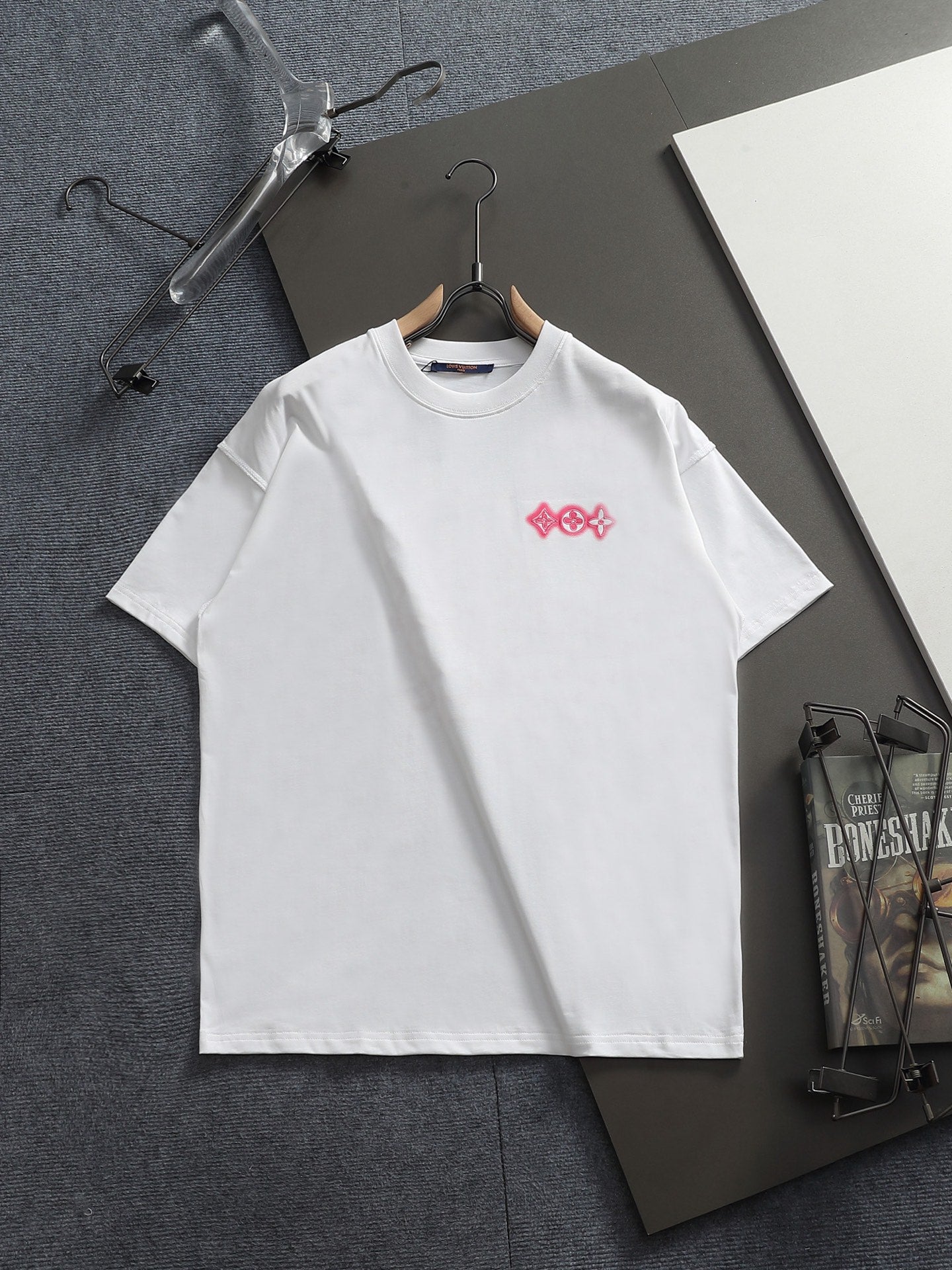 260415 New high-quality full-print gradient inkjet short-sleeved T-shirt