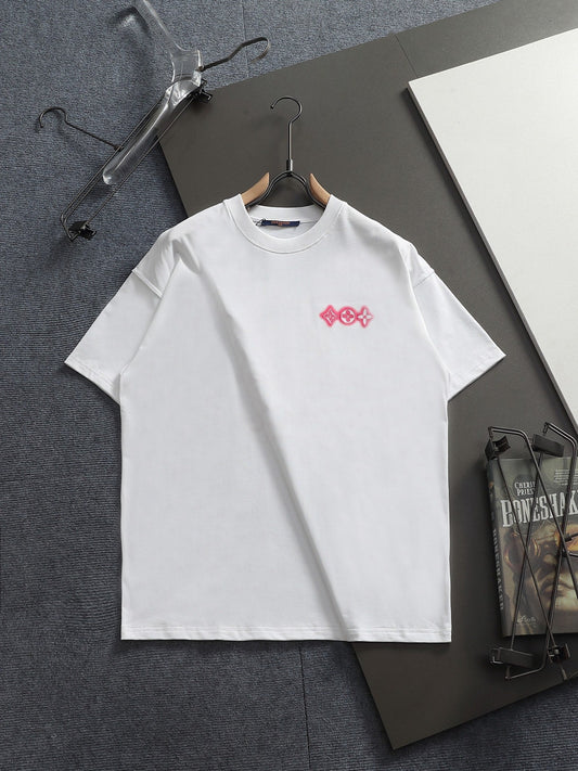 260415 New high-quality full-print gradient inkjet short-sleeved T-shirt