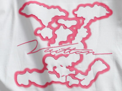 260415 New high-quality full-print gradient inkjet short-sleeved T-shirt