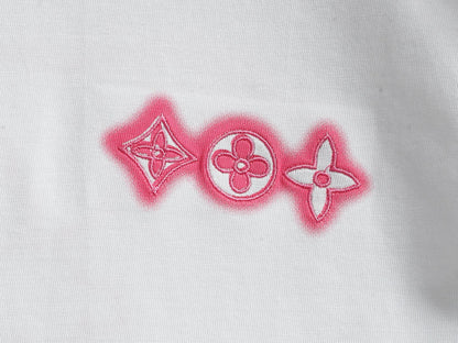 260415 New high-quality full-print gradient inkjet short-sleeved T-shirt