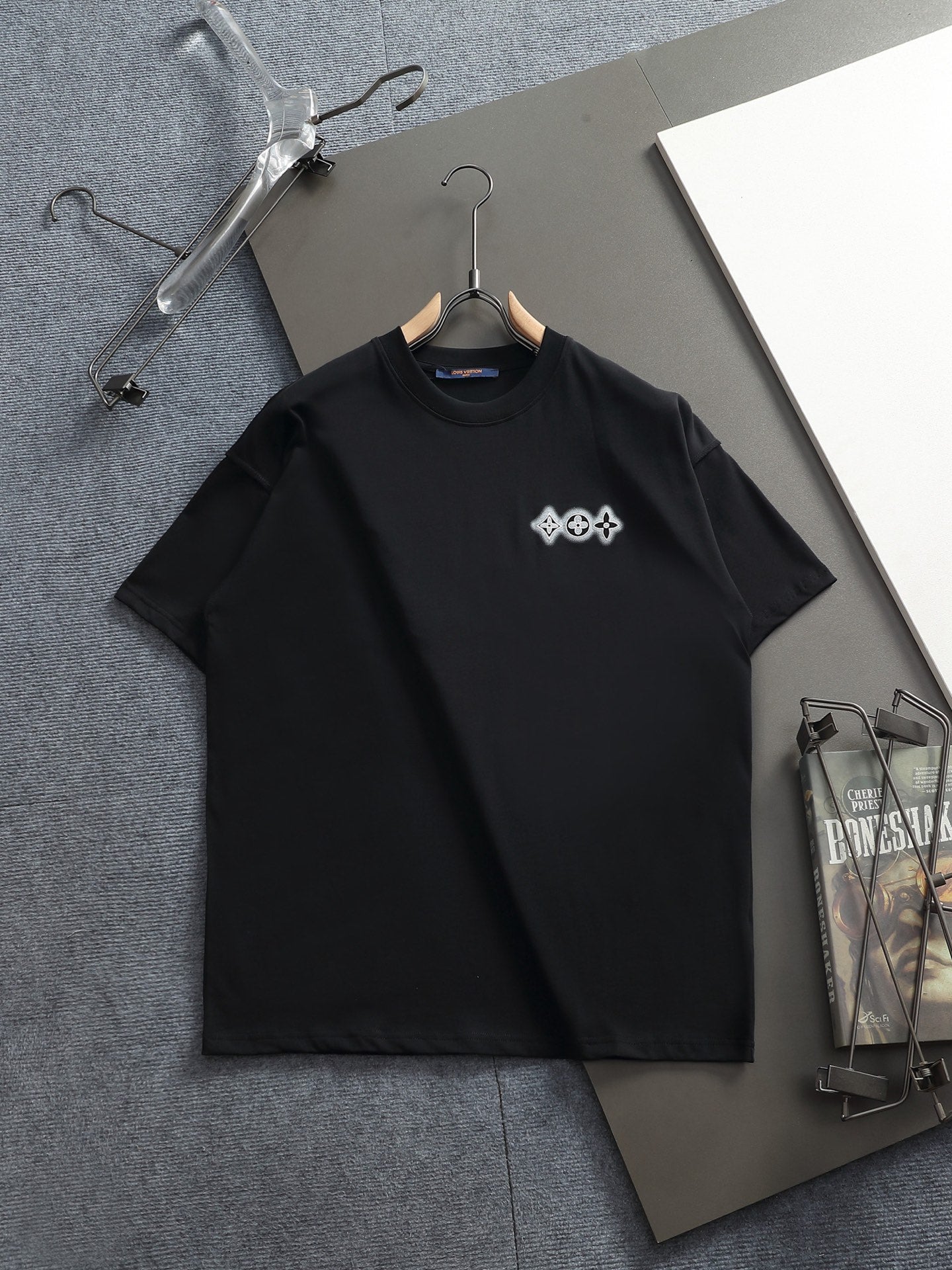 260415 New high-quality full-print gradient inkjet short-sleeved T-shirt