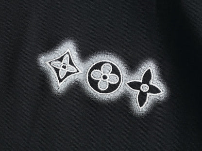 260415 New high-quality full-print gradient inkjet short-sleeved T-shirt