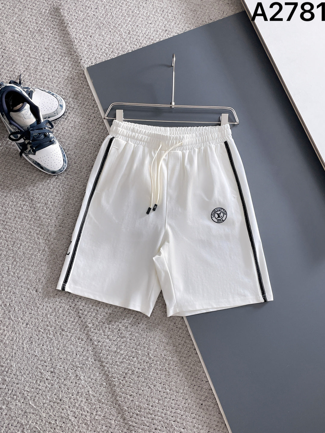 260415 New high-quality and simple design knitted shorts