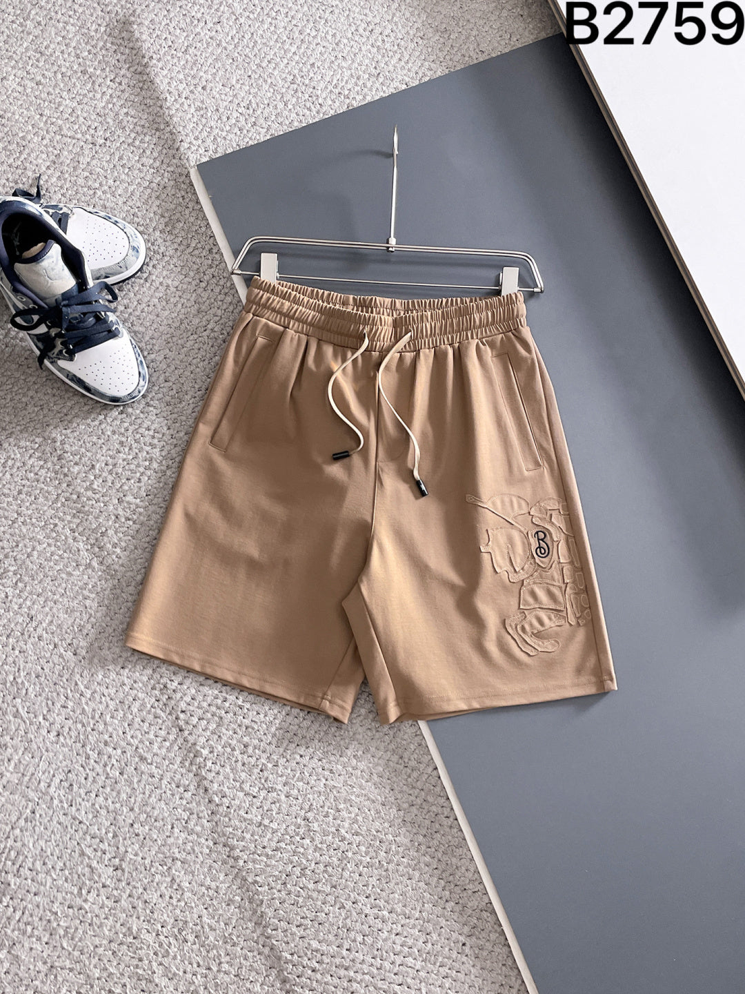 260415 New high-quality classic logo patchwork knitted shorts