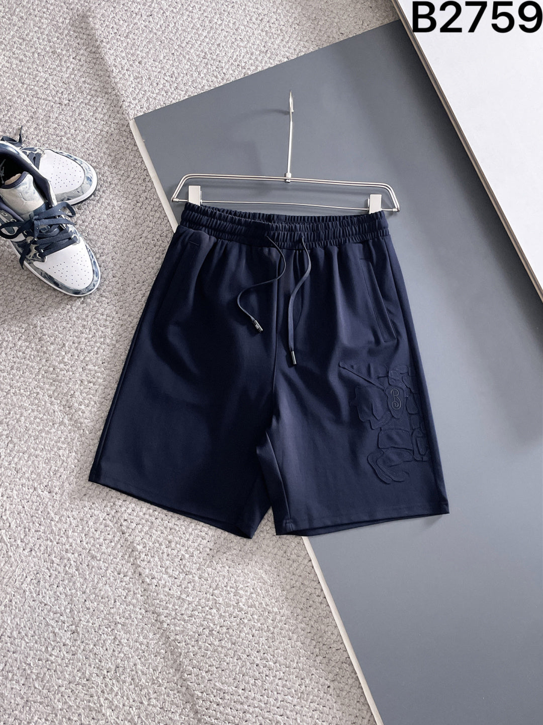 260415 New high-quality classic logo patchwork knitted shorts