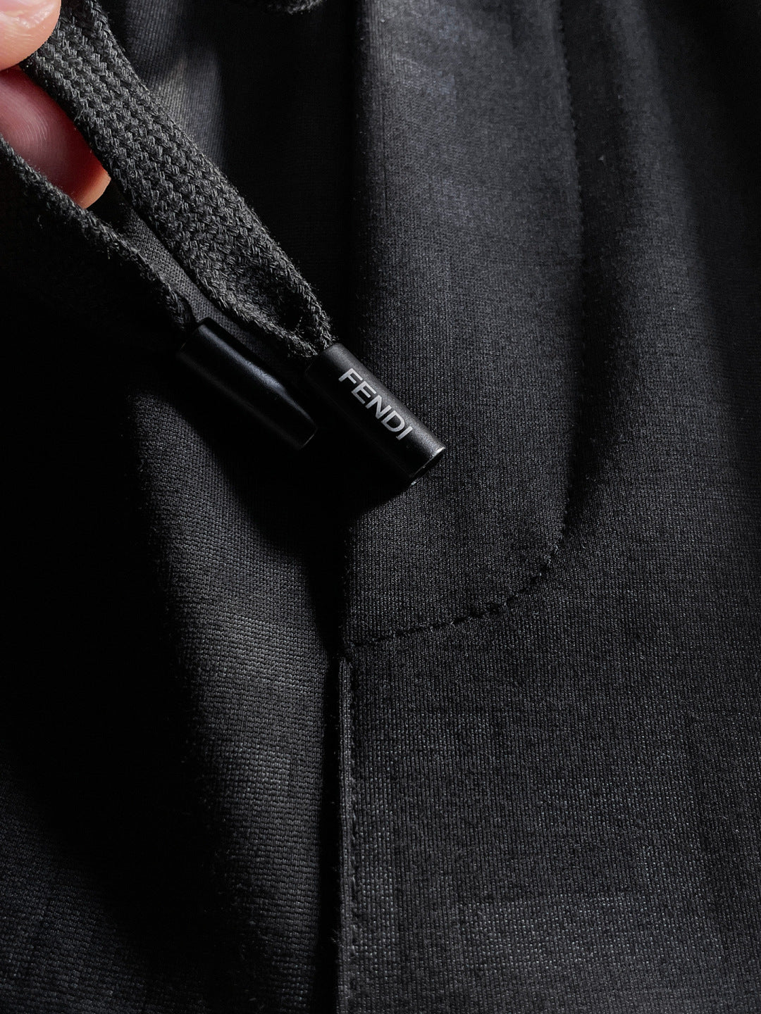 260415 New high-quality custom fabric woven belt-knit shorts