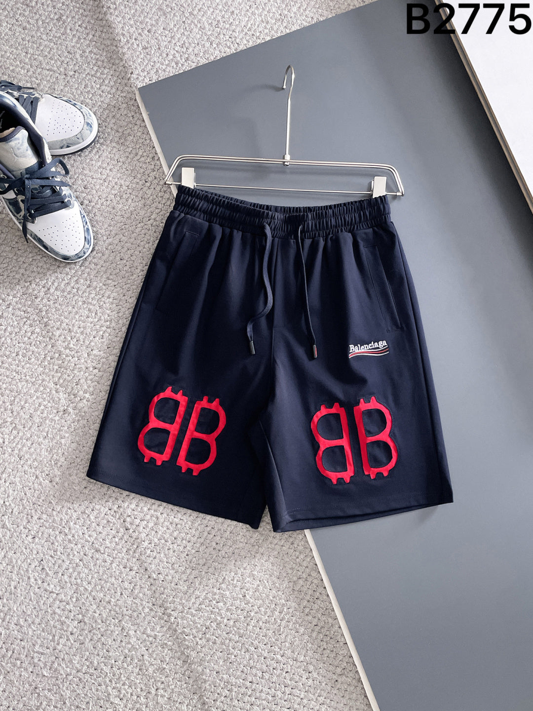 260415 New high-quality color-matched knitted short pants