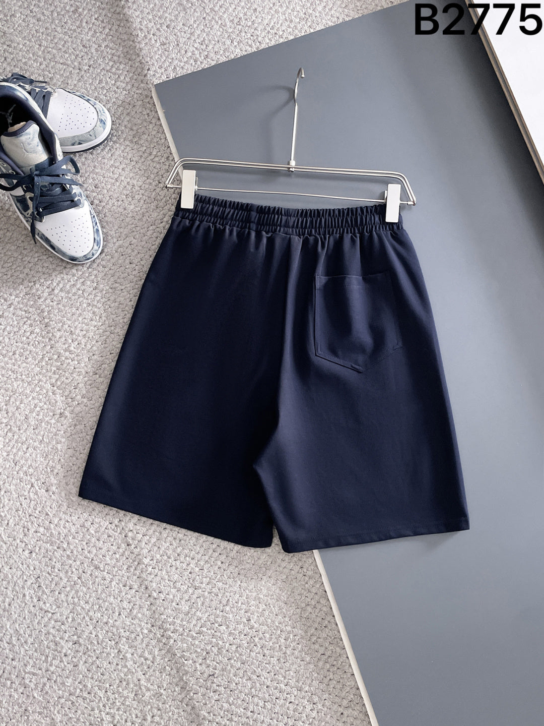 260415 New high-quality color-matched knitted short pants