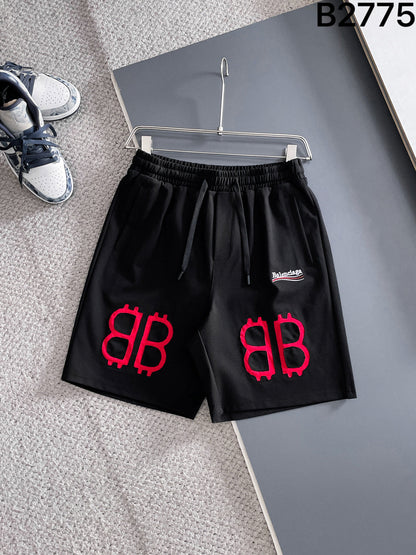 260415 New high-quality color-matched knitted short pants