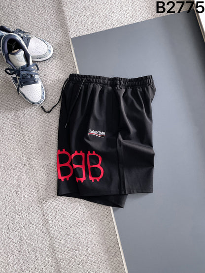 260415 New high-quality color-matched knitted short pants