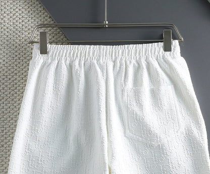 260415 New high-quality custom-made fabric knitted shorts