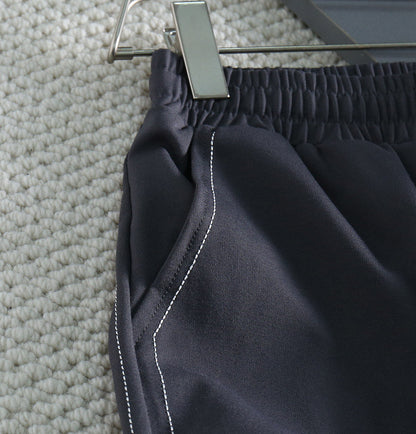260415 New high-quality, minimalist, straight-line design shorts