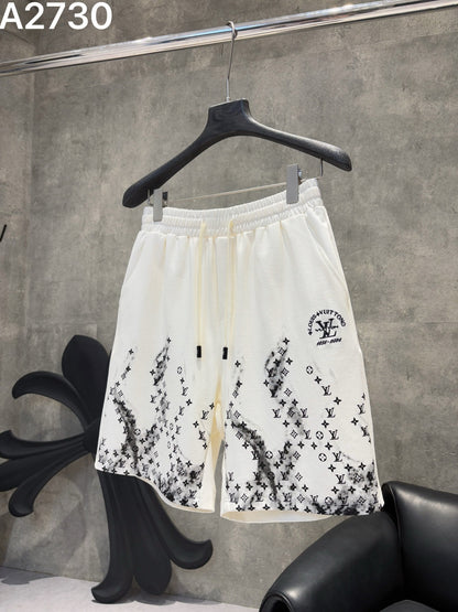 260415 New high-quality knitted gradient shorts