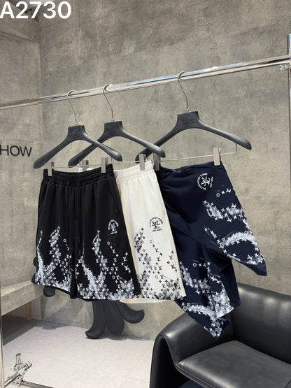 260415 New high-quality knitted gradient shorts