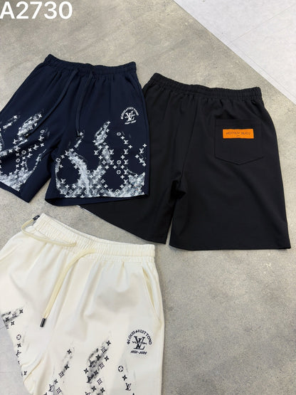 260415 New high-quality knitted gradient shorts