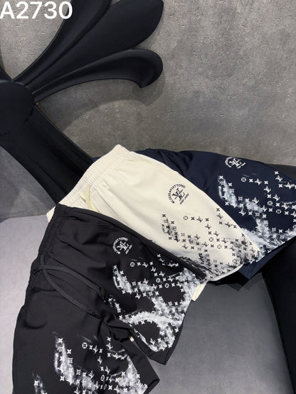 260415 New high-quality knitted gradient shorts