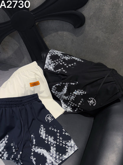 260415 New high-quality knitted gradient shorts