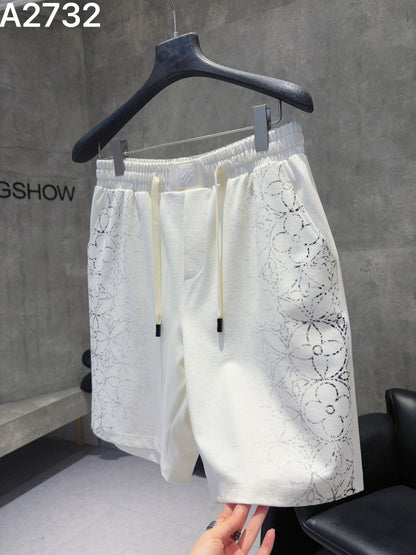 260415 New high-quality knitted gradient shorts