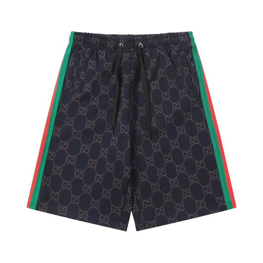 260421 New high-quality custom-made fabric printed jacquard shorts