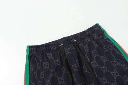 260421 New high-quality custom-made fabric printed jacquard shorts