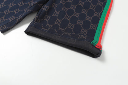 260421 New high-quality custom-made fabric printed jacquard shorts