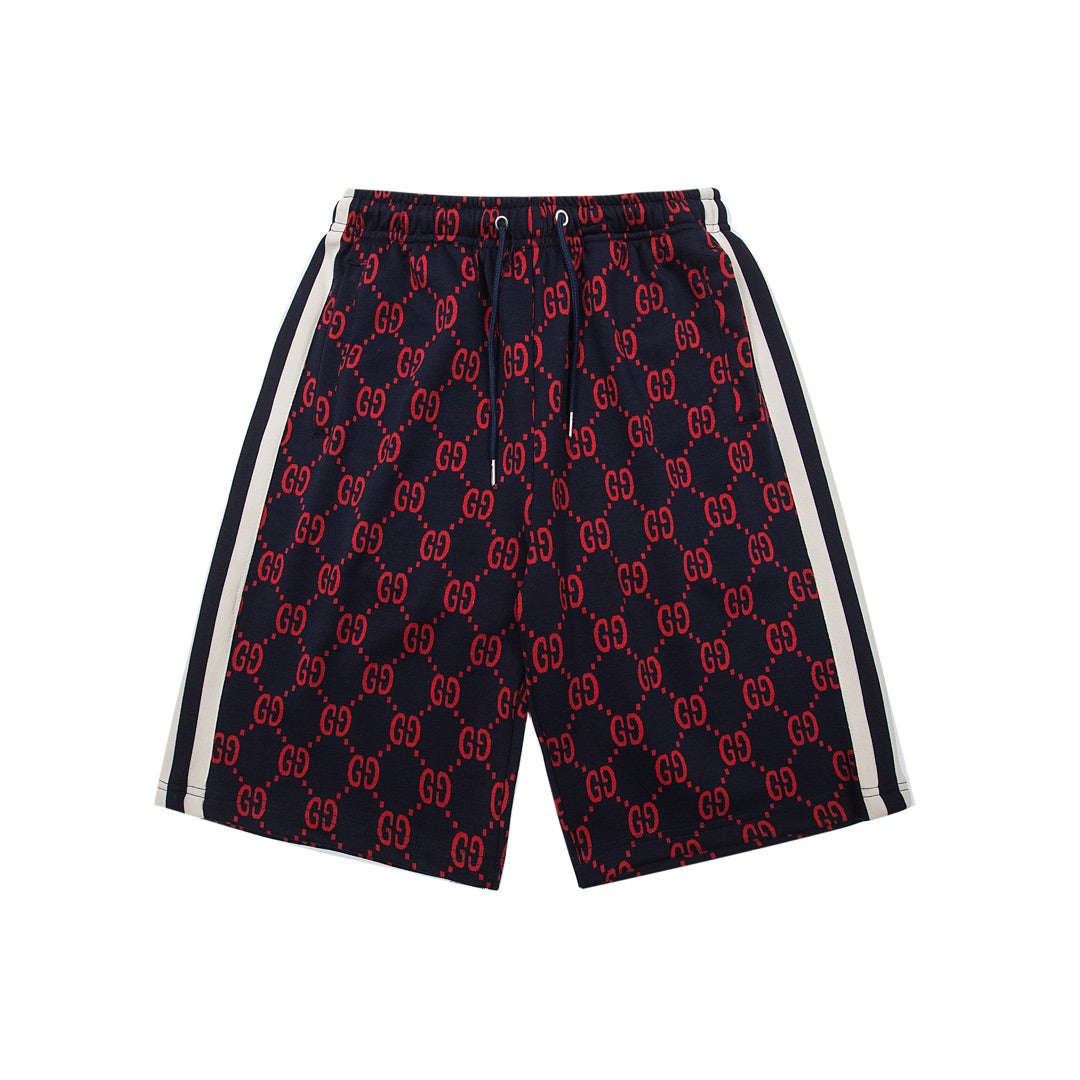 260421 New high-quality custom-made fabric printed jacquard shorts