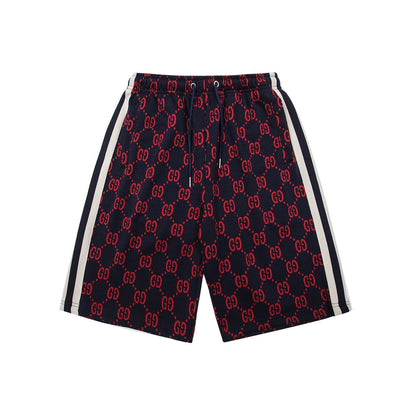 260421 New high-quality custom-made fabric printed jacquard shorts