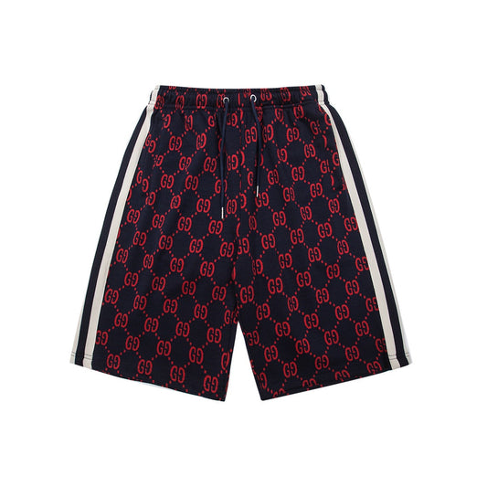 260421 New high-quality custom-made fabric printed jacquard shorts