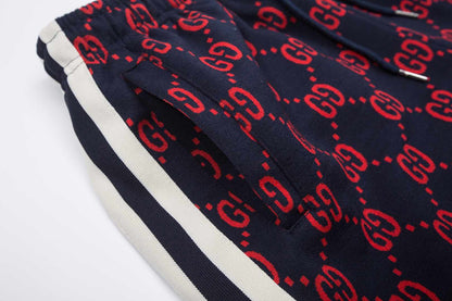 260421 New high-quality custom-made fabric printed jacquard shorts