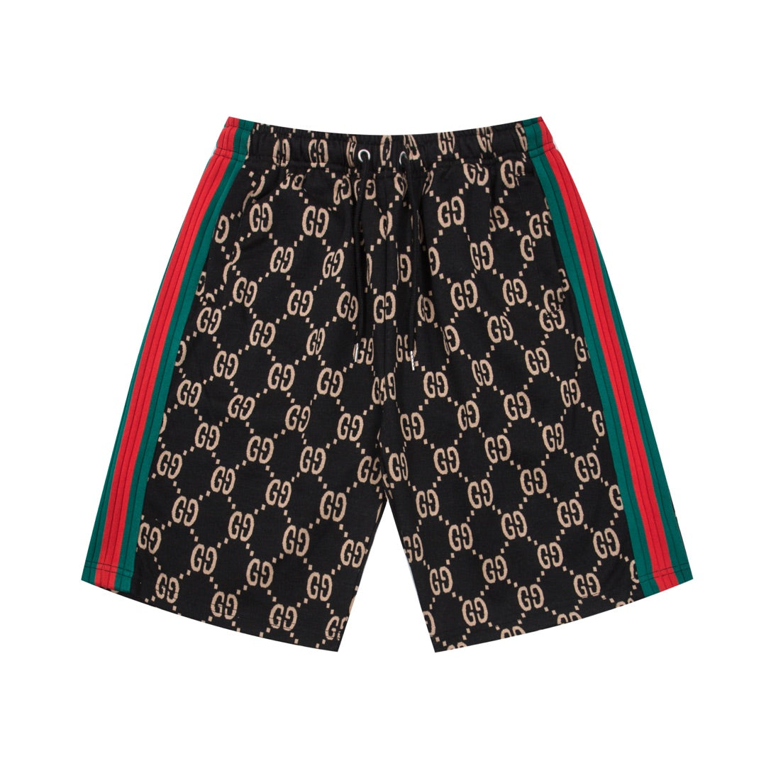260421 New high-quality custom-made fabric printed jacquard shorts