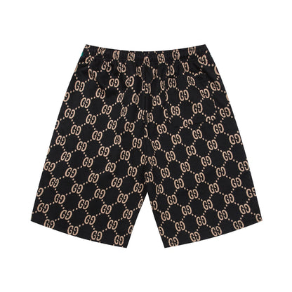 260421 New high-quality custom-made fabric printed jacquard shorts