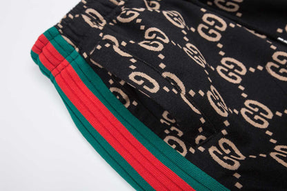 260421 New high-quality custom-made fabric printed jacquard shorts
