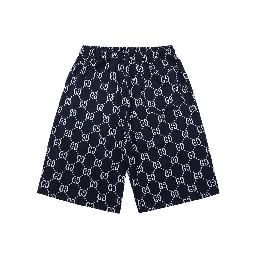 260421 New high-quality custom-made fabric printed jacquard shorts
