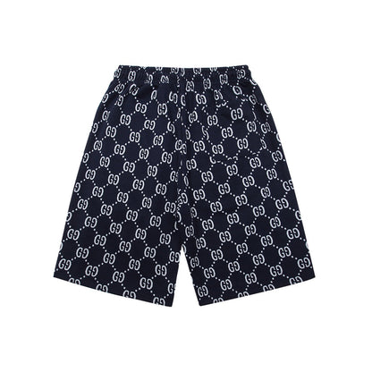260421 New high-quality custom-made fabric printed jacquard shorts